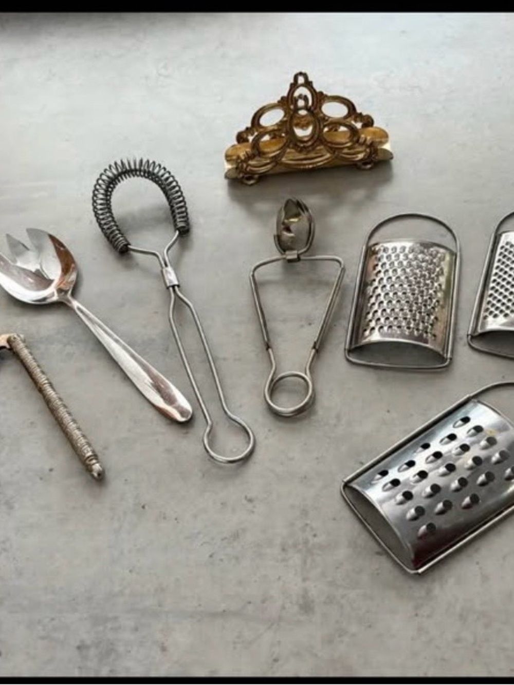 Vintage Stainless Steel Kitchen Lot - Ekco Eterna Japan / Lot Cuisine Inox